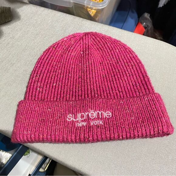 Authentic Supreme New York Rainbow Speckle Beanie - Picture 3 of 5